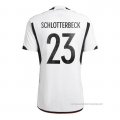 1ª Camiseta Alemania Jugador Schlotterbeck 2022