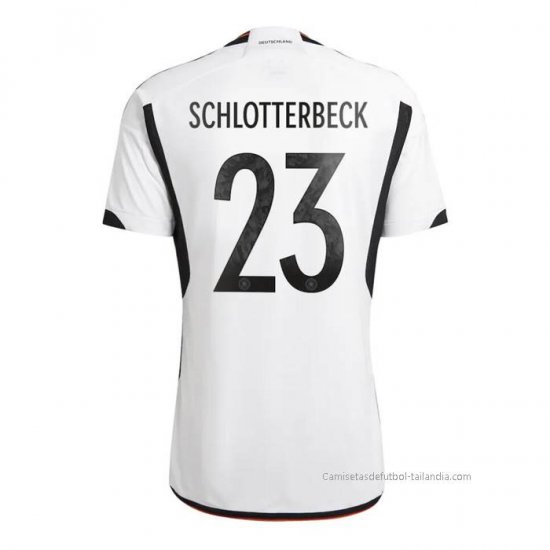 1ª Camiseta Alemania Jugador Schlotterbeck 2022 - Haga un click en la imagen para cerrar