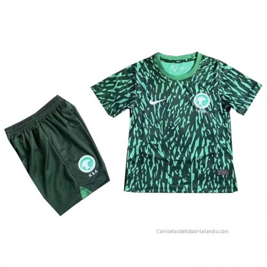 2ª Camiseta Arabia Saudita Nino 2022 - Haga un click en la imagen para cerrar