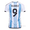 1ª Camiseta Argentina Jugador Alvarez 2022