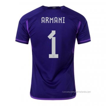 2ª Camiseta Argentina Jugador Armani 2022