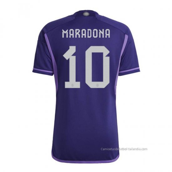 2ª Camiseta Argentina Jugador Maradona 2022 - Haga un click en la imagen para cerrar