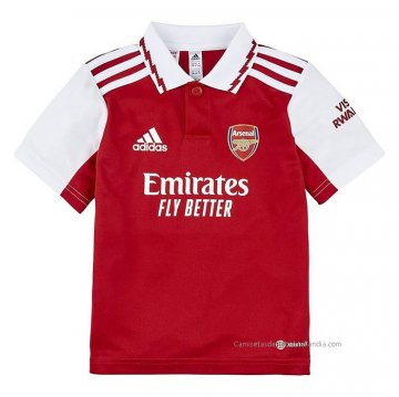 1ª Camiseta Arsenal Nino 2022-2023