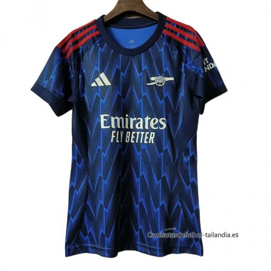 2ª Camiseta Arsenal Mujer 2025-2026 - Haga un click en la imagen para cerrar