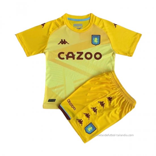 Camiseta Aston Villa Portero Nino 2021-2022 Amarillo - Haga un click en la imagen para cerrar