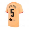 3ª Camiseta Atletico Madrid Jugador R.De Paul 2022-2023