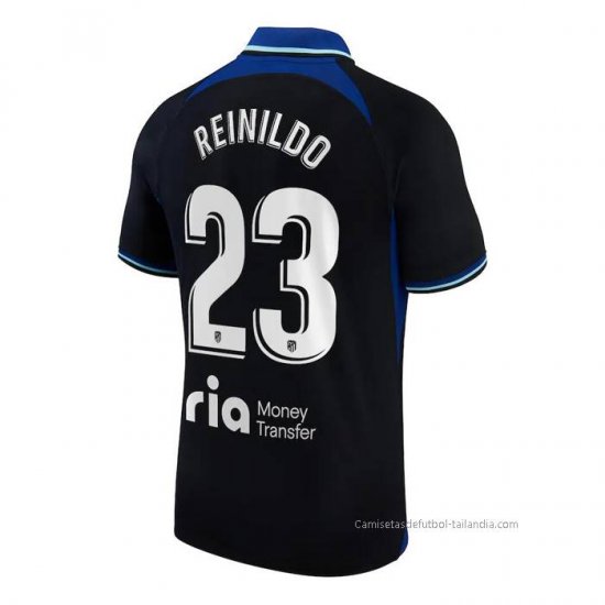 2ª Camiseta Atletico Madrid Jugador Reinildo 2022-2023 - Haga un click en la imagen para cerrar