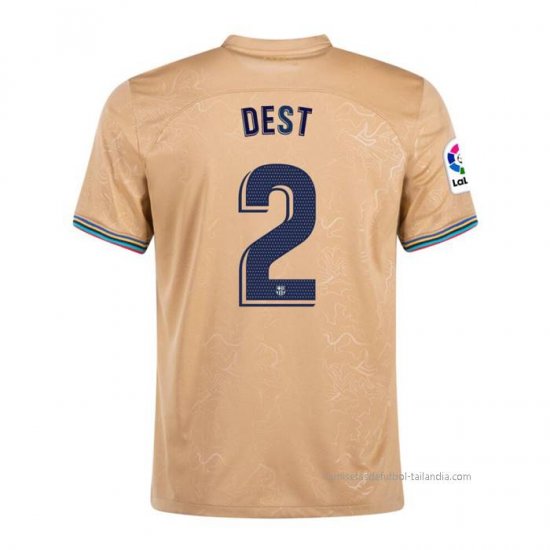 2ª Camiseta Barcelona Jugador Dest 2022-2023 - Haga un click en la imagen para cerrar