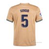2ª Camiseta Barcelona Jugador Sergio 2022-2023