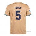 2ª Camiseta Barcelona Jugador Sergio 2022-2023