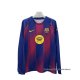 1ª Camiseta Barcelona Manga Larga 2025-2026