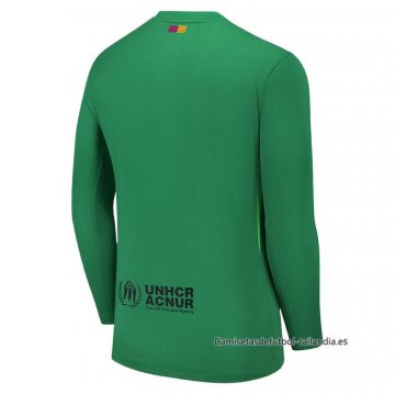 1ª Camiseta Barcelona Portero Manga Larga 2025-2026