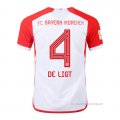 1ª Camiseta Bayern Munich Jugador De Ligt 2023-2024
