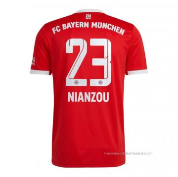 1ª Camiseta Bayern Munich Jugador Nianzou 2022-2023 1ª Camiseta Bayern Munich Jugador Nianzou 2022-2023