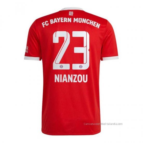 1ª Camiseta Bayern Munich Jugador Nianzou 2022-2023 - Haga un click en la imagen para cerrar