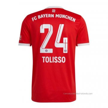 1ª Camiseta Bayern Munich Jugador Tolisso 2022-2023 1ª Camiseta Bayern Munich Jugador Tolisso 2022-2023
