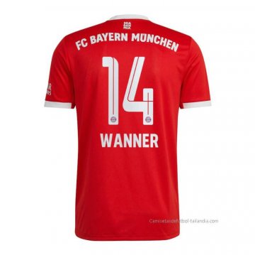 1ª Camiseta Bayern Munich Jugador Wanner 2022-2023