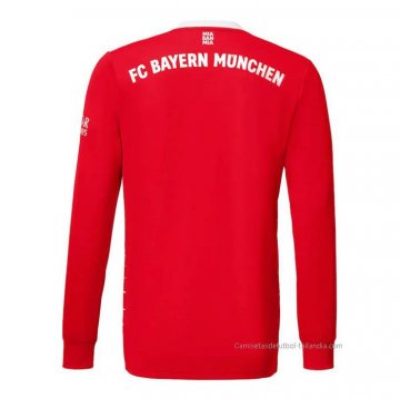 1ª Camiseta Bayern Munich Manga Larga 2022-2023