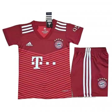 1ª Camiseta Bayern Munich Nino 2021-2022 1ª Camiseta Bayern Munich Nino 2021-2022