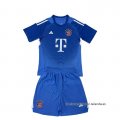 Camiseta Bayern Munich Portero Nino 2025-2026 Azul