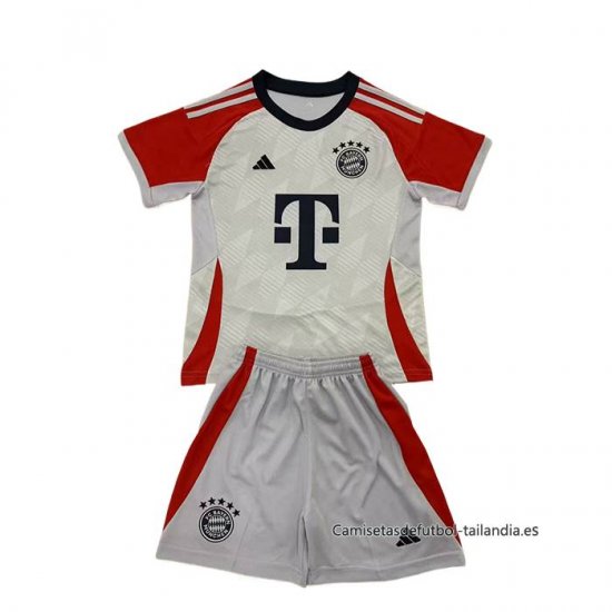 Camiseta Bayern Munich Special Nino 2025-2026 Gris - Haga un click en la imagen para cerrar