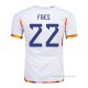 2ª Camiseta Belgica Jugador Faes 2022