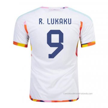 2ª Camiseta Belgica Jugador R.Lukaku 2022 2ª Camiseta Belgica Jugador R.Lukaku 2022