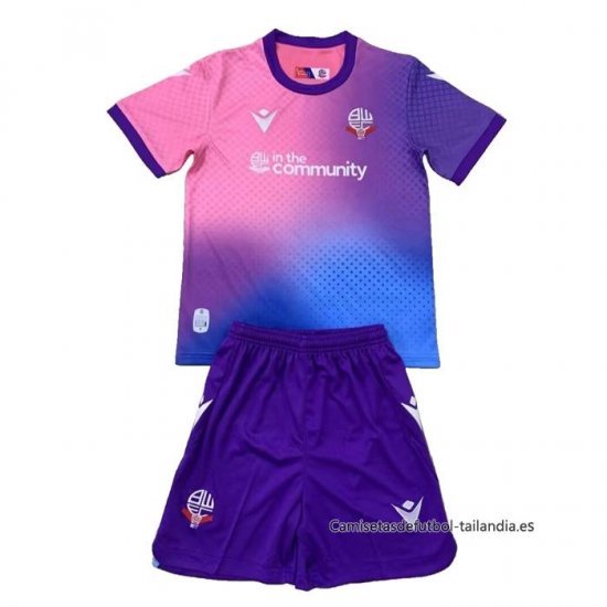 3ª Camiseta Bolton Wanderers Nino 2024-2025 - Haga un click en la imagen para cerrar