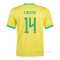 1ª Camiseta Brasil Jugador E.Militao 2022