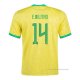1ª Camiseta Brasil Jugador E.Militao 2022
