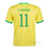 1ª Camiseta Brasil Jugador P.Coutinho 2022