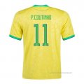 1ª Camiseta Brasil Jugador P.Coutinho 2022