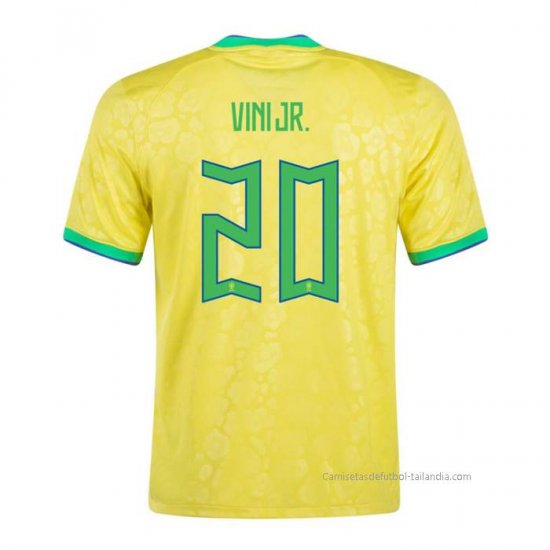 1ª Camiseta Brasil Jugador Vini Jr. 2022 - Haga un click en la imagen para cerrar