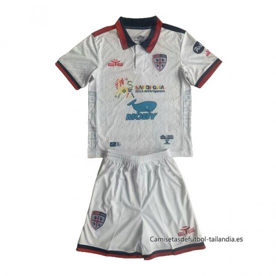 2ª Camiseta Cagliari Calcio Nino 2023-2024 - Haga un click en la imagen para cerrar