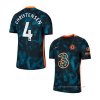 3ª Camiseta Chelsea Jugador Christensen 2021-2022 3ª Camiseta Chelsea Jugador Christensen 2021-2022
