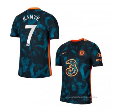 3ª Camiseta Chelsea Jugador Kante 2021-2022 3ª Camiseta Chelsea Jugador Kante 2021-2022