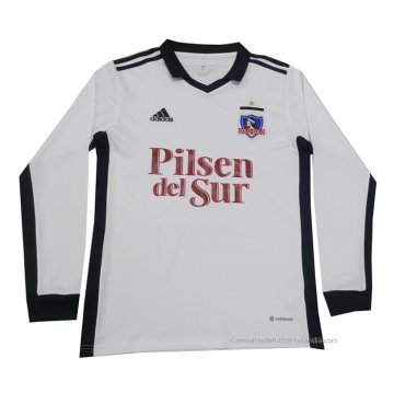 1ª Camiseta Colo-Colo Manga Larga 2022 1ª Camiseta Colo-Colo Manga Larga 2022