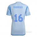 2ª Camiseta Espana Jugador Rodrigo 2022
