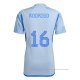 2ª Camiseta Espana Jugador Rodrigo 2022