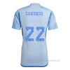2ª Camiseta Espana Jugador Sarabia 2022