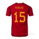 1ª Camiseta Espana Jugador Yeremi 2022