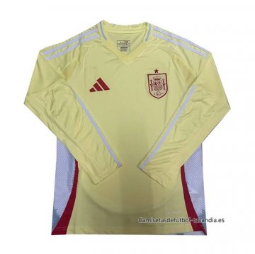 2ª Camiseta Espana Manga Larga 2024 2ª Camiseta Espana Manga Larga 2024