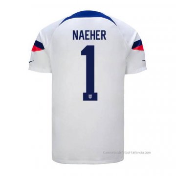1ª Camiseta Estados Unidos Jugador Naeher 2022 1ª Camiseta Estados Unidos Jugador Naeher 2022