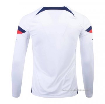 1ª Camiseta Estados Unidos Manga Larga 2022