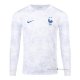 2ª Camiseta Francia Manga Larga 2022