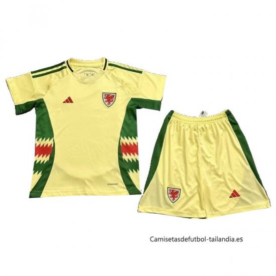 2ª Camiseta Gales Nino 2024 - Haga un click en la imagen para cerrar