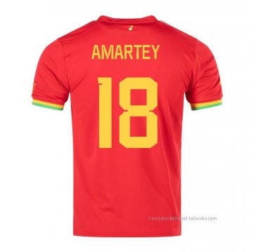 2ª Camiseta Ghana Jugador Amartey 2022 2ª Camiseta Ghana Jugador Amartey 2022