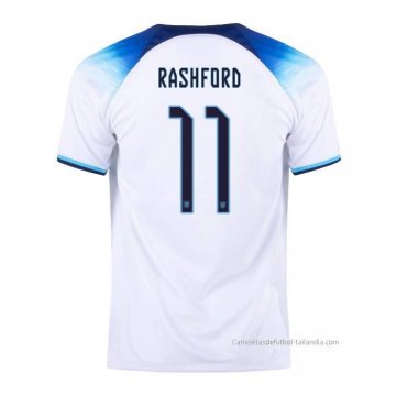 1ª Camiseta Inglaterra Jugador Rashford 2022 1ª Camiseta Inglaterra Jugador Rashford 2022