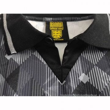 Camiseta Inglaterra Retro 1990 Negro