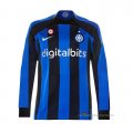 1ª Camiseta Inter Milan Manga Larga 2022-2023